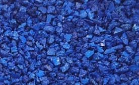 Granulado color azul marino