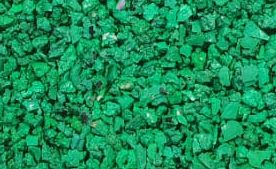 Granulado color verde
